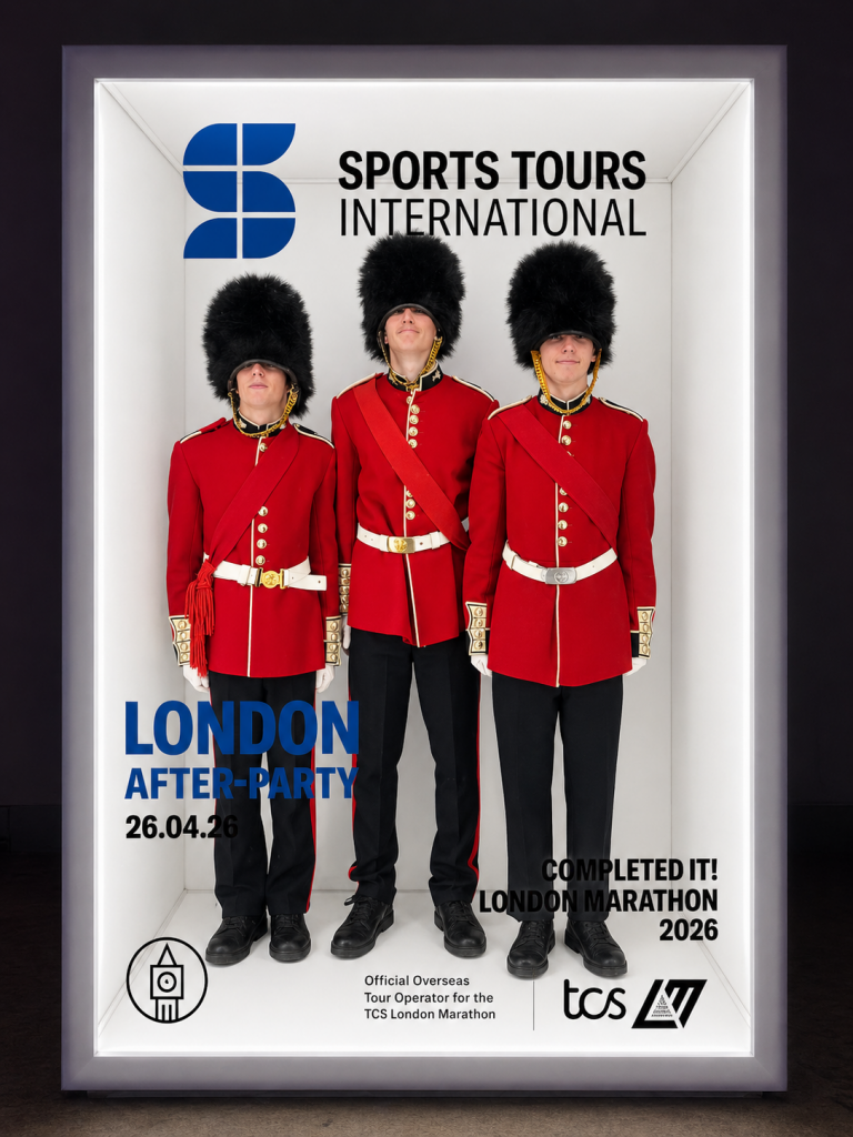 Fun soldiers standing in a magazine photo box having thier photo taken in london