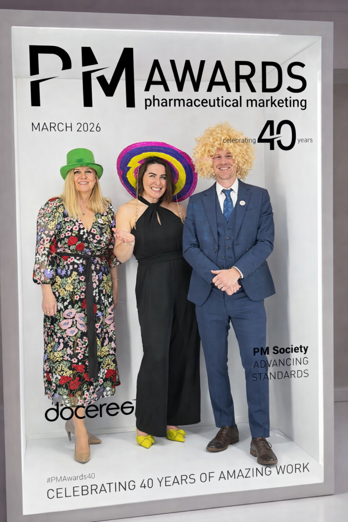 magazine cover photo booth for awards event