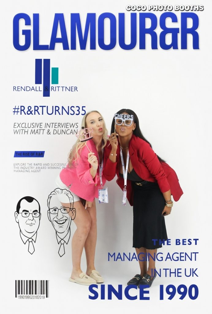 magazine photo booth for parties in london