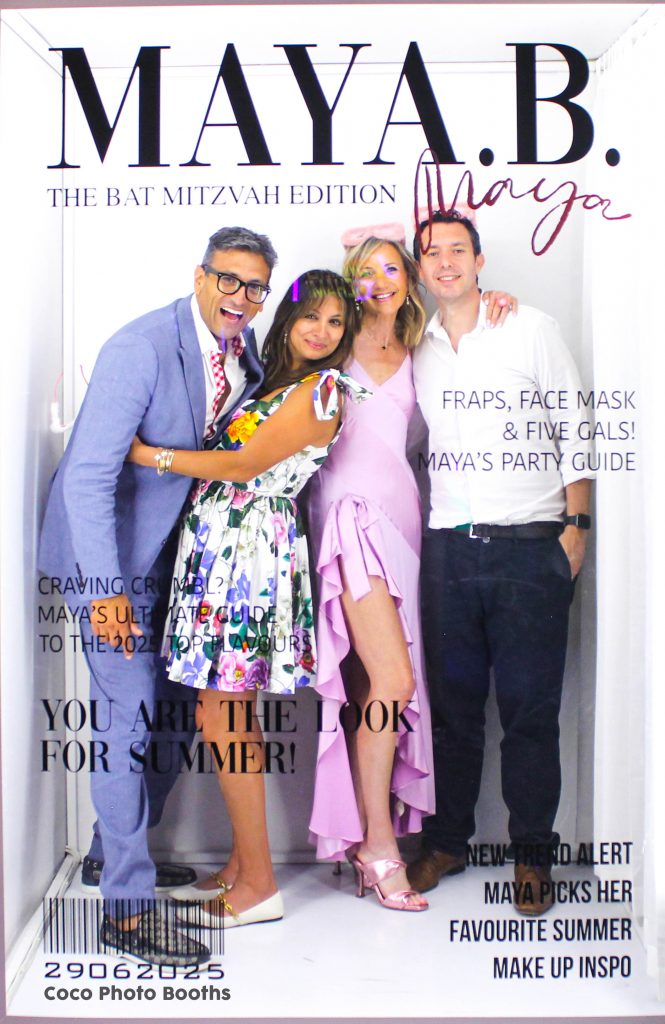bah mitz vah magazine photo booth